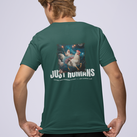 COURAGEOUS HEN ORGANIC COTTON TEE